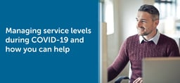 COVID Update - Service Levels-Banner 2 EN