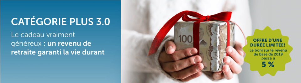 Catégorie Plus 3.0 : Le cadeaux vraiment généreux