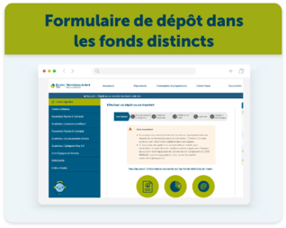 Formulaire de depot fonds distincts