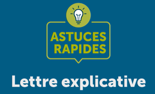 Lettre explicative